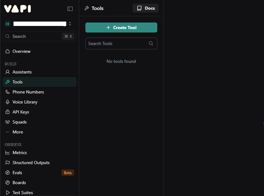 Vapi Tools